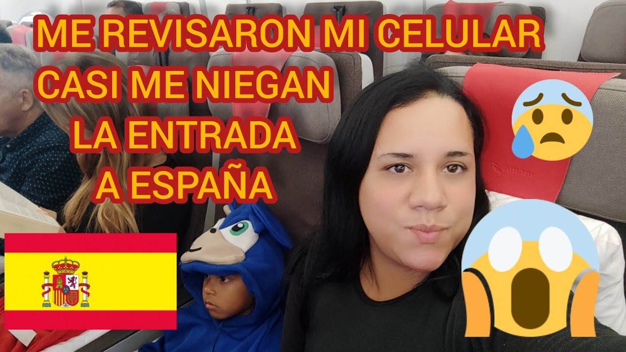 ¿ME NIEGAN LA ENTRADA A ESPAÑA? 🫣😥😰😱 #españa #migracion #madrid #viajes #aeropuerto #niño