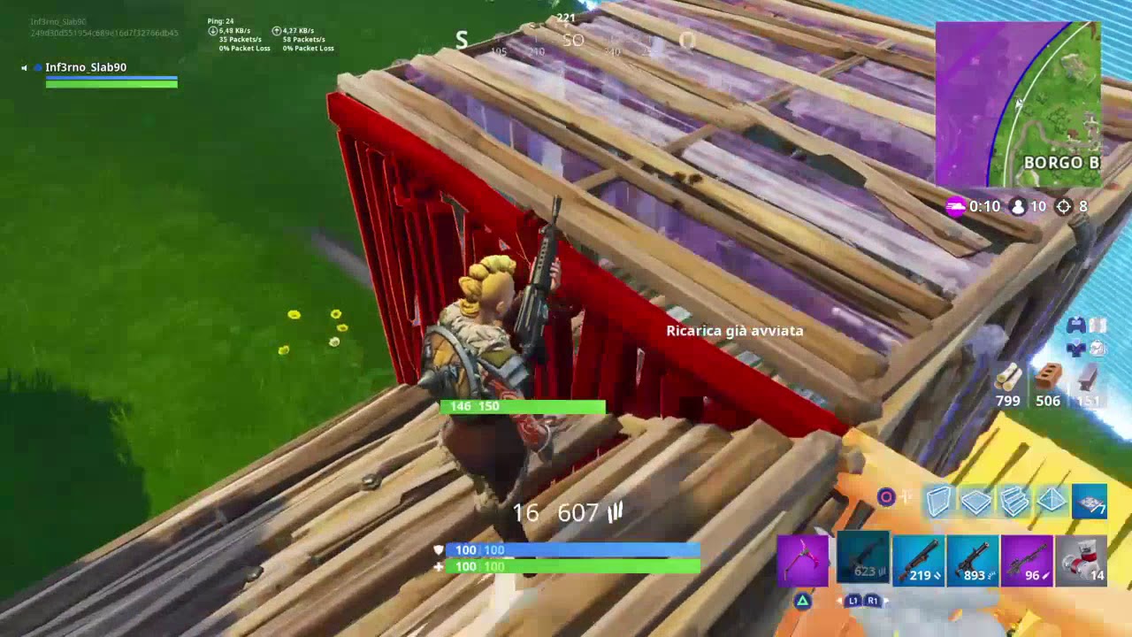 Le bombe a mano! Fortnite