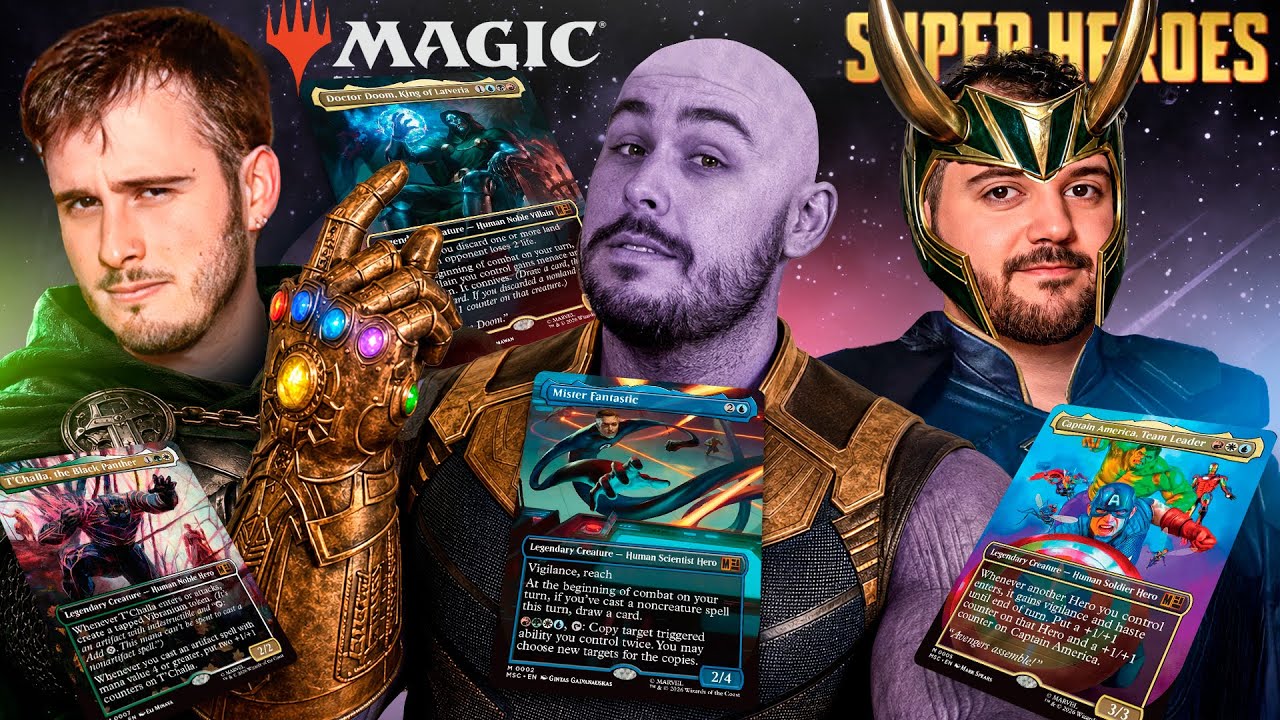 MEJORAS IMPRESCINDIBLES para PRECONS de MARVEL SUPER HEROES | MTGxMarvel Commander Precon Upgrade ✨