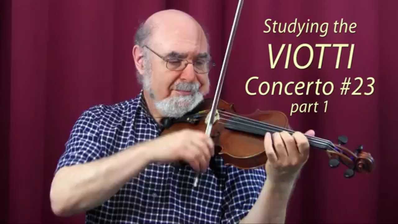 Viotti 23 Masterclass - Complete 14 minute version with Roy Sonne