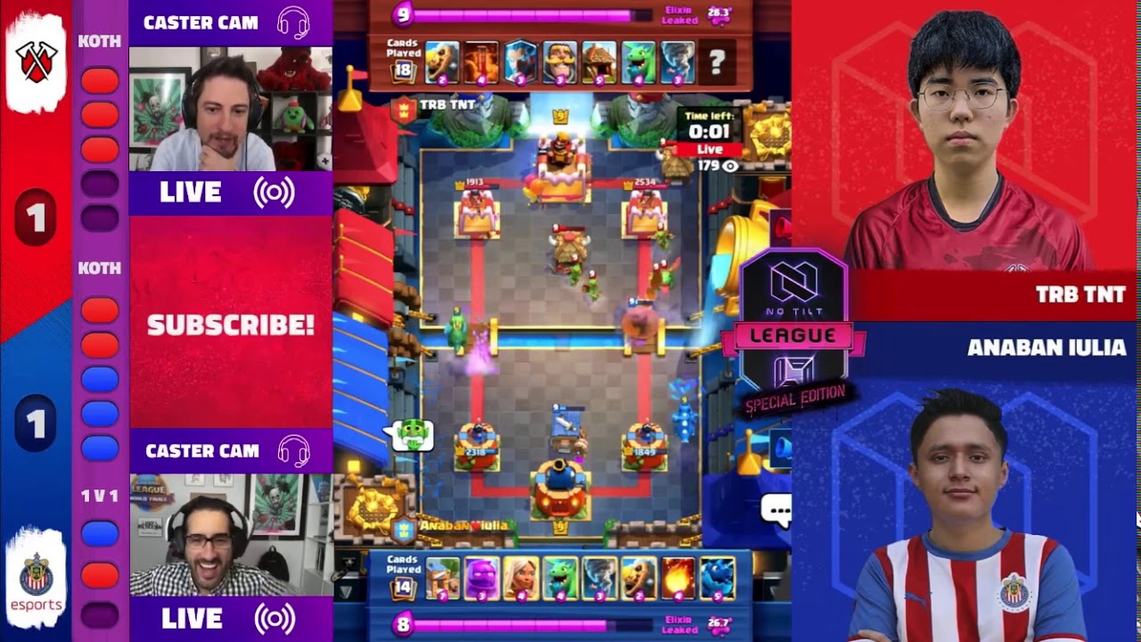 Anaban vs TNT| Chivas Esports vs Tribe| No Tilt League Semana 3 Jornada 1.