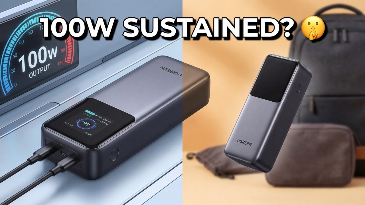 It Hits 100W, But&hellip; 🤫 Ugreen Nexode PB721 130W 20000mAh Review