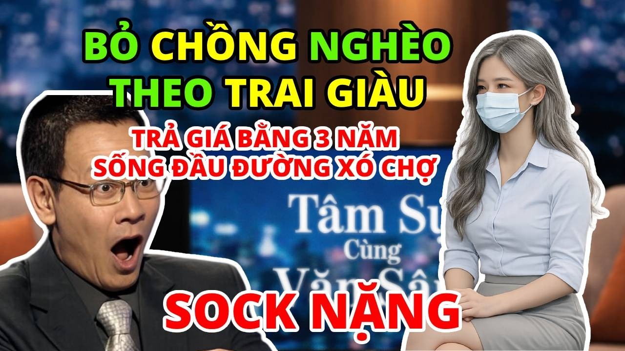 Tâm Sự Cùng Văn Sâm: Ngu Ngốc Bỏ Chồng Con Theo Trai Giàu, Tôi Phải Trả Một Cái Giá Cực Kì Đắt!