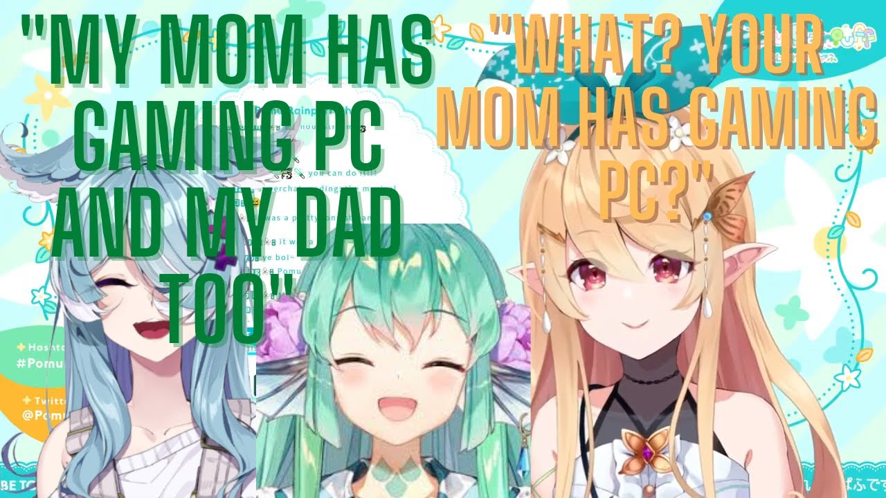 Finana Whole Family is a Gamer [Finana, Pomu & Elira] [Nijisanji EN]