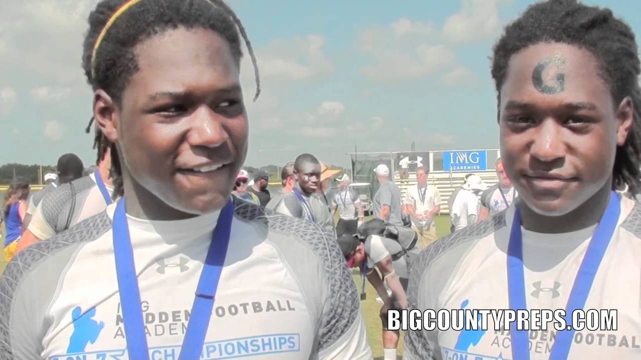 Griffin Twins react after IMG win