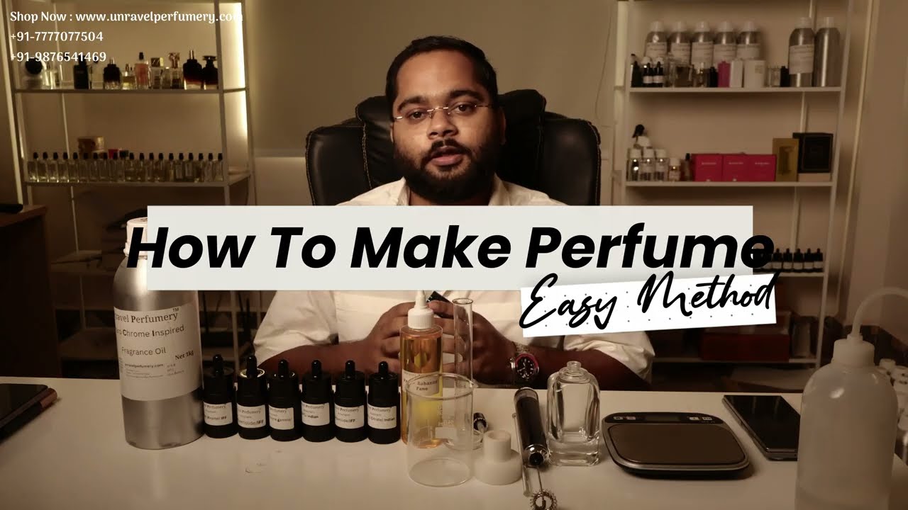 How to make perfume at home | Easy Method | #perfumemaking   #cloneperfume   #attar