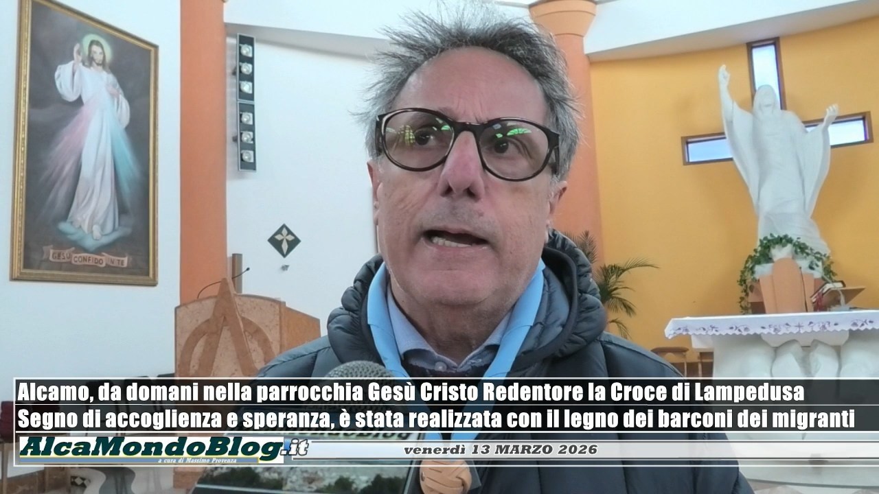 Alcamo, da domani nella parrocchia Gesù Cristo Redentore la Croce di Lampedusa