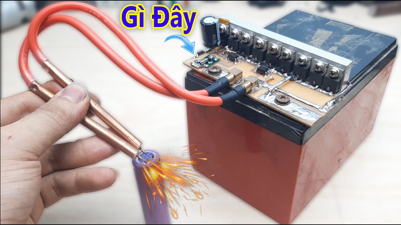 Rất nhiều người sẽ cần Máy Hàn Cell Pin Auto tự chế siêu Đơn Giản Giá Rẻ này