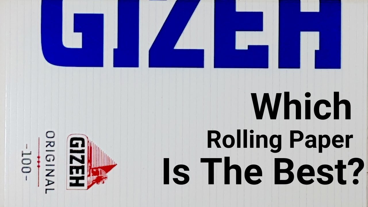 What Rolling Papers Are The Best For YOU? [Gizeh Regular Original]