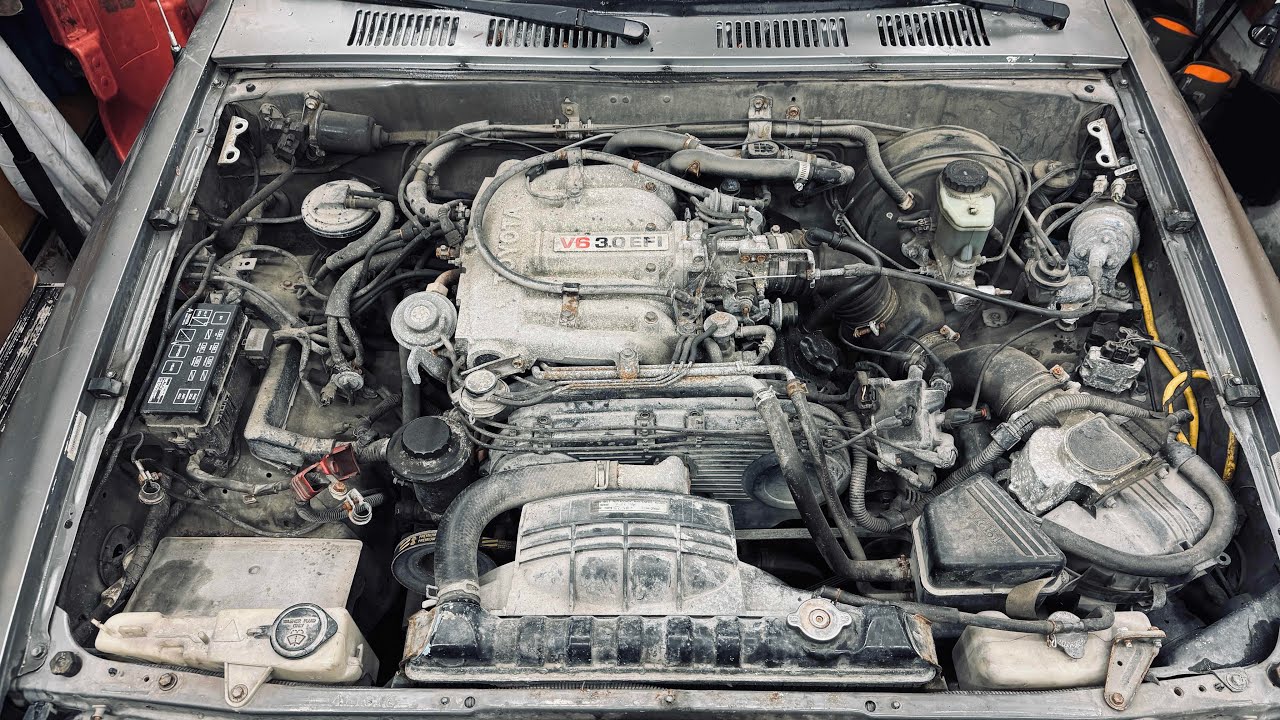TOYOTA 3VZE ENGINE REMOVAL FOR 3.4 SWAP
