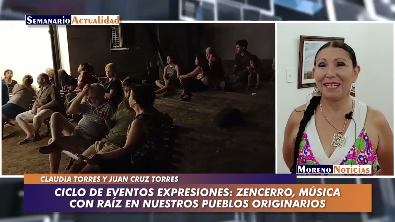 Ciclo de eventos Expresiones: Zencerro, música con raíz en nuestros pueblos originarios