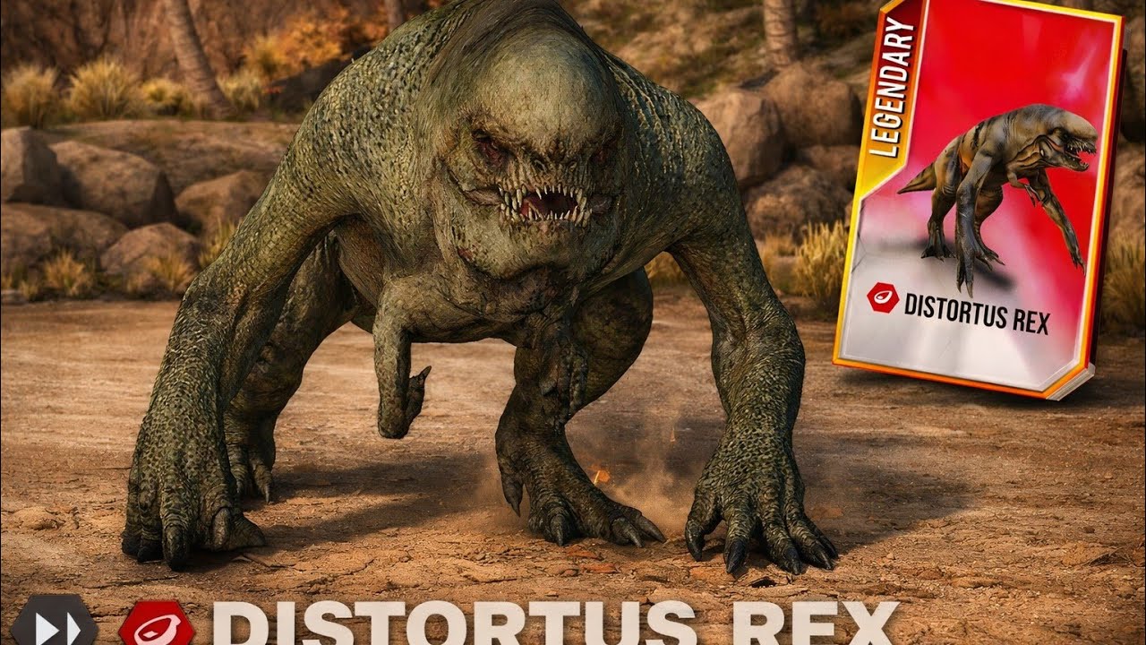 💀 DISTORTUS REX IS A NIGHTMARE! Legendary Beast UNLEASHED! 🔥