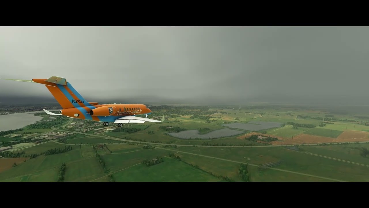 ILS Landing in Aalborg EKYT - Longtitude - MSFS - PC