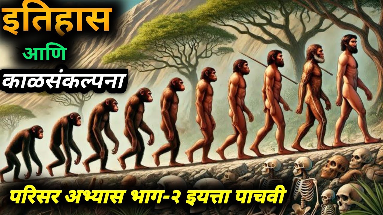 इतिहास आणि काळसंकल्पना |  परीसर अभ्यास भाग-२ इयत्ता पाचवी | History And Time Philosophy 
