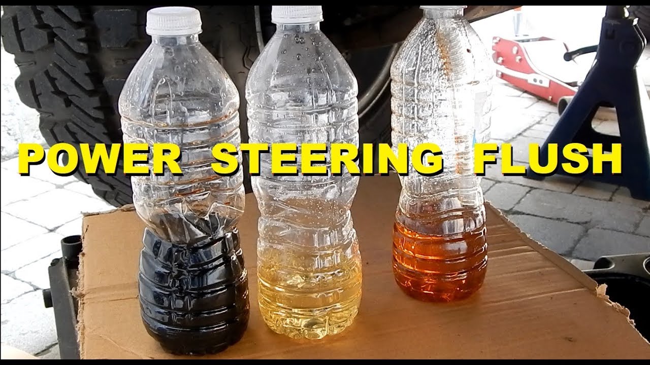 How to FLUSH POWER STEERING Fluid in Hummer H3, GMC Canyon, Chevrolet Colorado