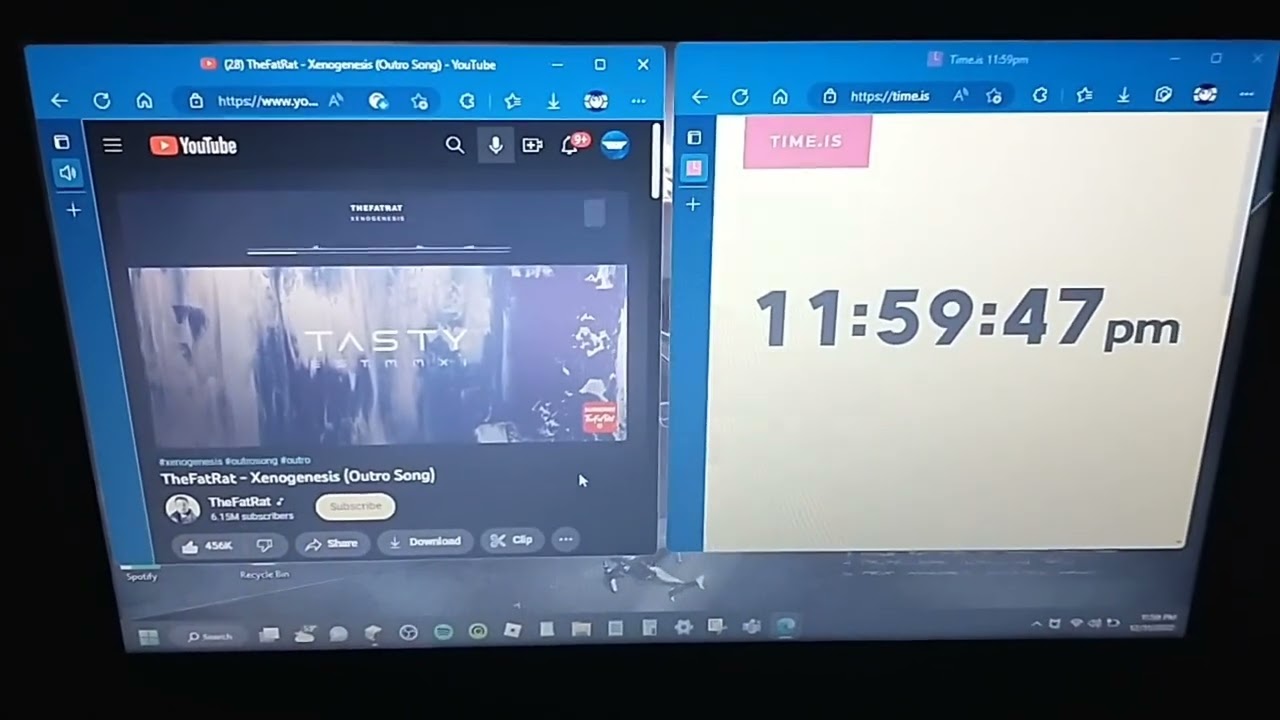 Perfectly Timing Xenogenesis Beat Drop to New Years Day 2023