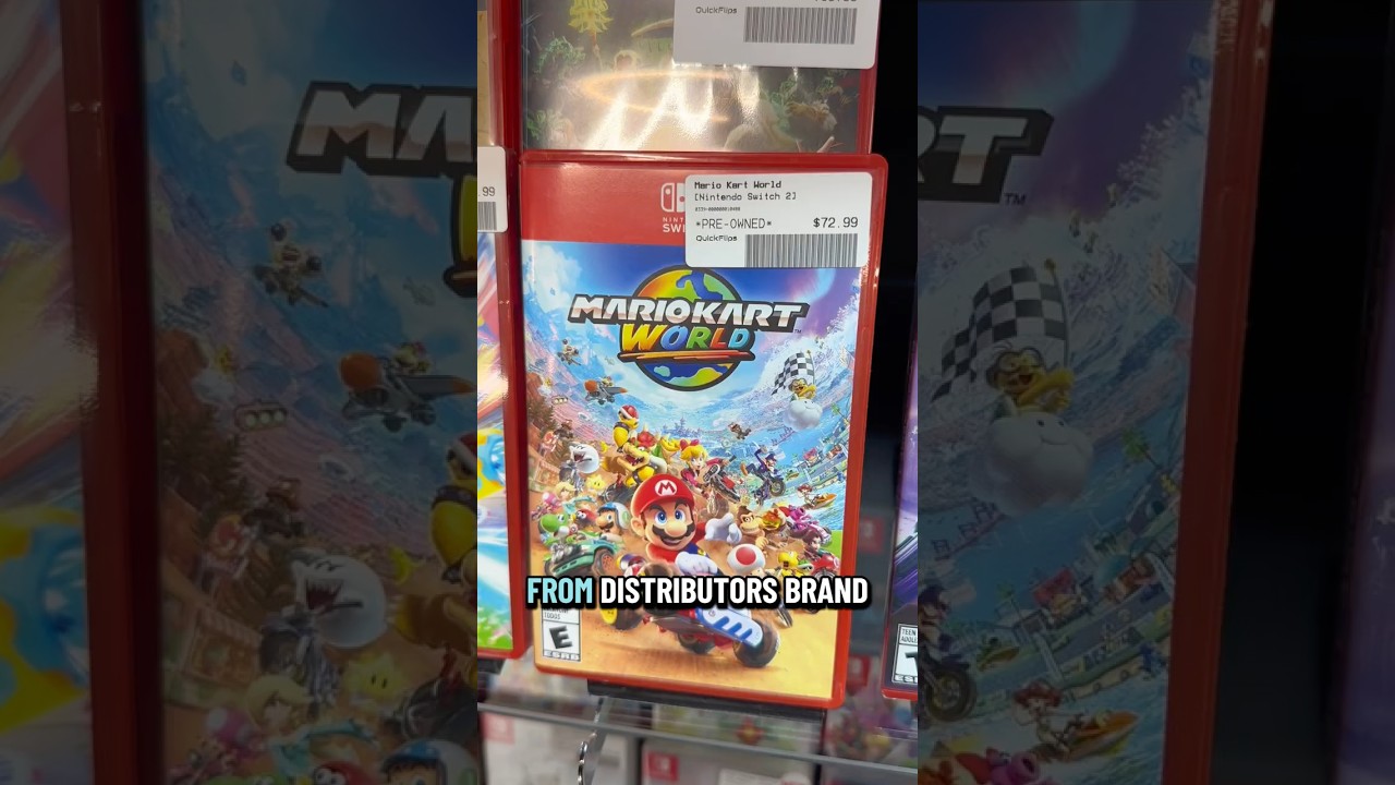 Самые продаваемые игры для Switch 2 в моём магазине!