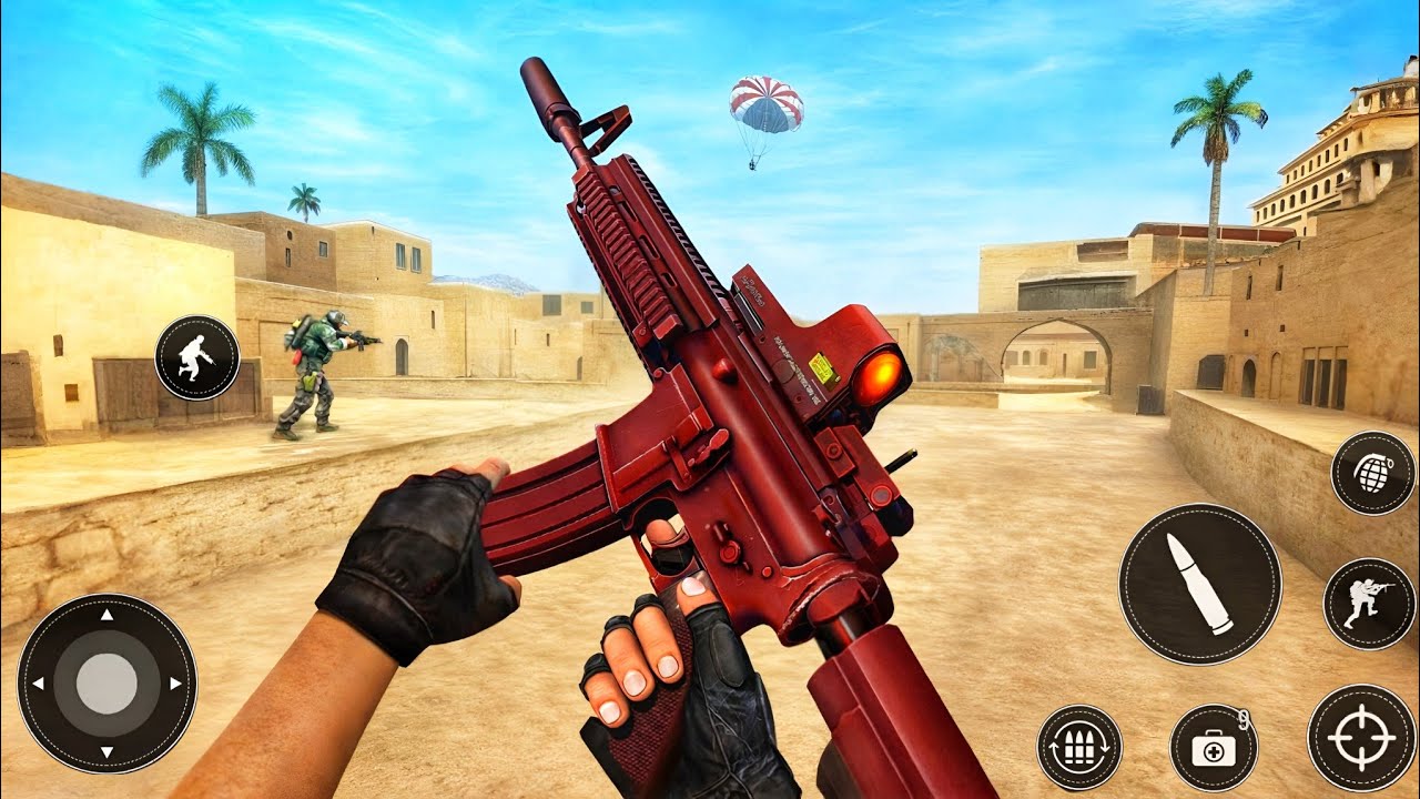 Commando Strike - Offline Sniper Gun Game 3D - Android GamePlay 