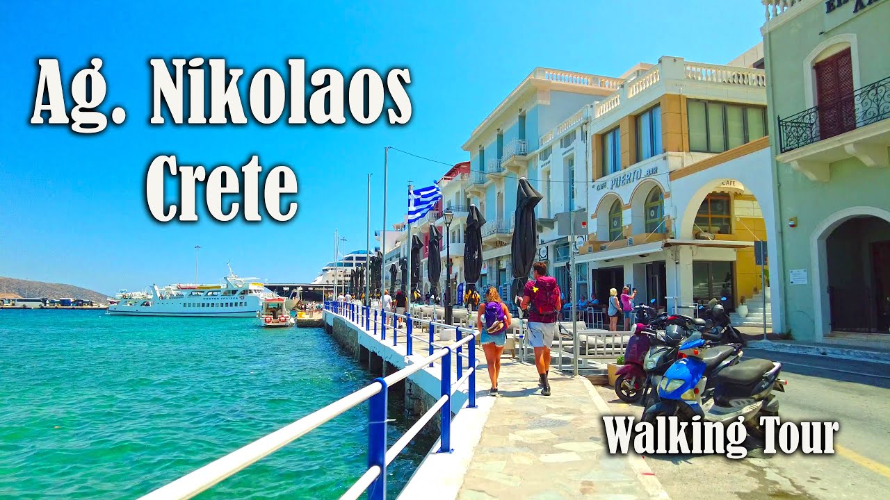 Join me on a walking tour of Agios Nikolaos and discover its hidden gems! | City Driver Tours