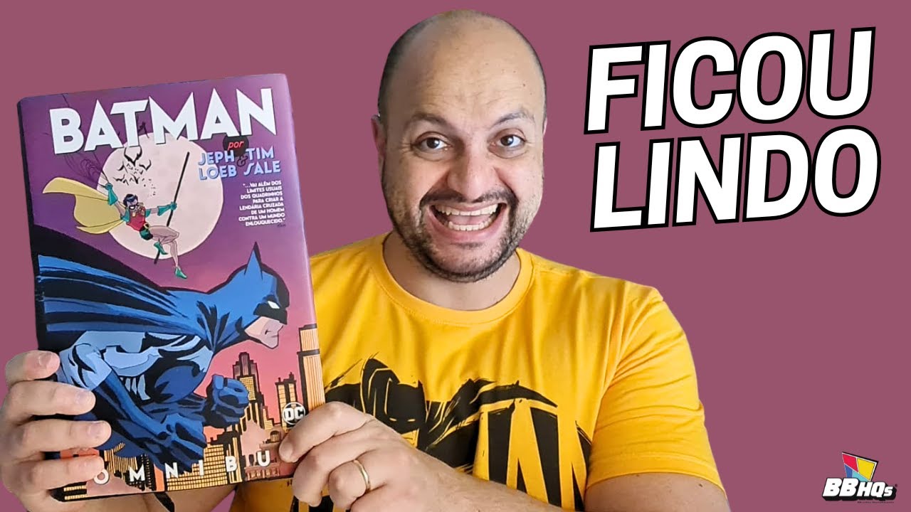 QUE COISA LINDA! Veja como ficou Batman por Jeph Loeb e Tim Sale [Omnibus]