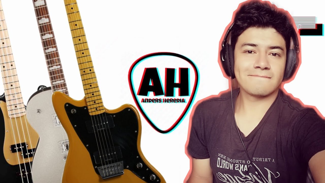 Mis Guitarras y Bajo | Anders Heredia