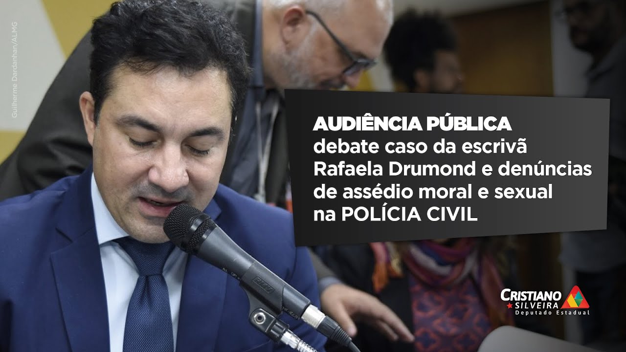 Audiência Pública sobre caso da escrivã Rafaela Drumond e denúncias de assédio na Polícia Civil