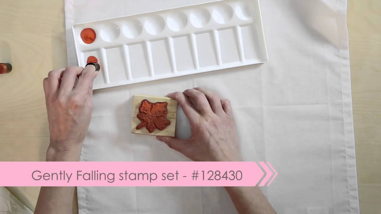 Stamping on Fabric -- Holly Linford