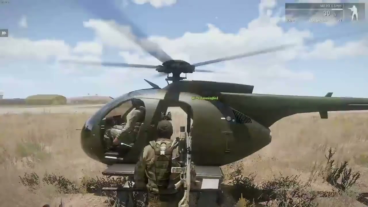 Arma 3 كيف تصنع دعم جوي ونقل ومدفعيه في المهمه