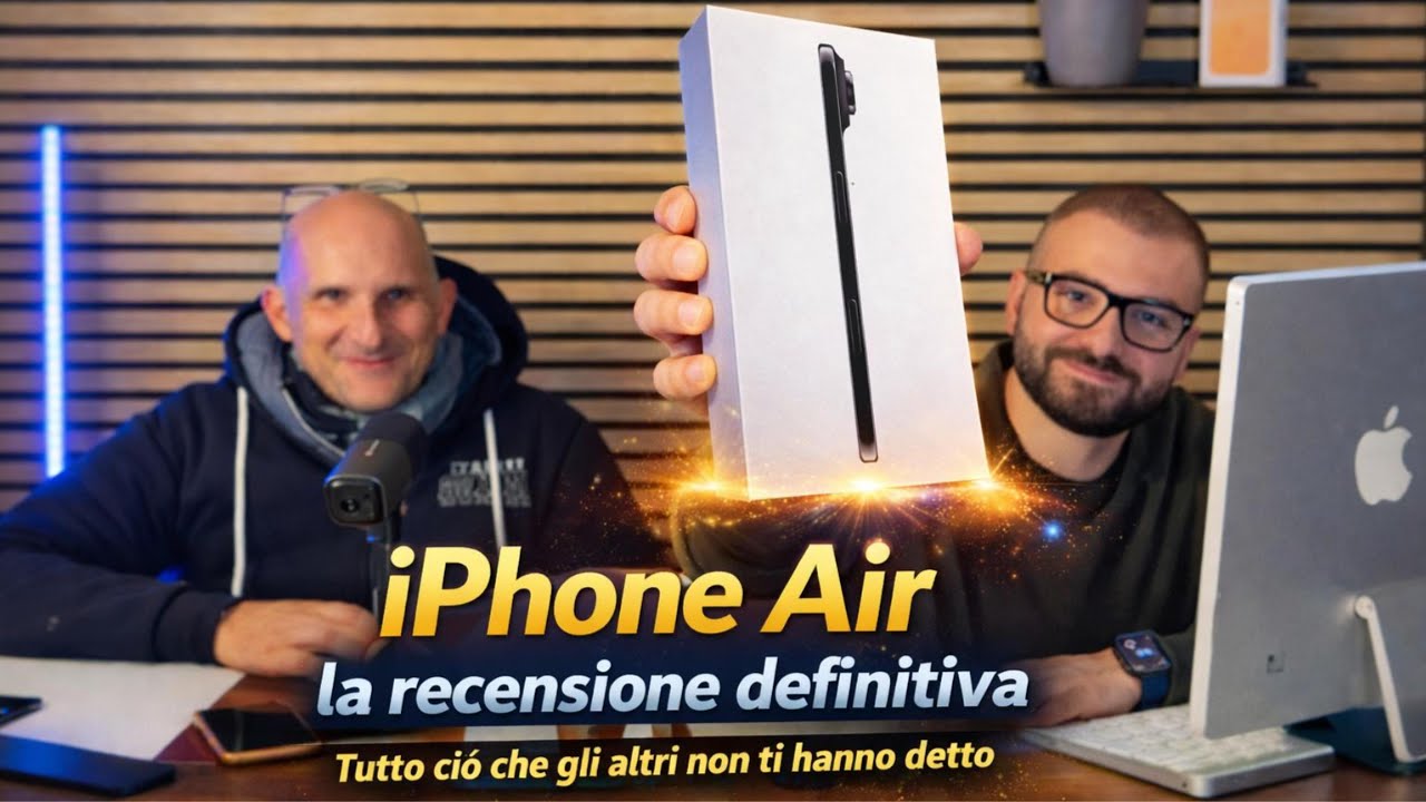RECENSIONE iPhone Air : bello sì, ma vale davvero? La verità completa DEFINITIVA! METTETEVI COMODI!