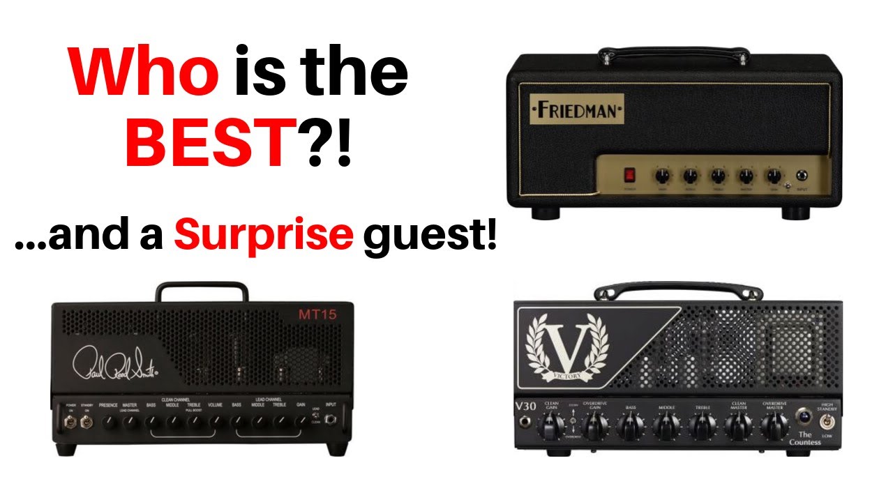 Friedman PT vs PRS MT15 vs Victory V30 vs ?! - You will be surprised!!