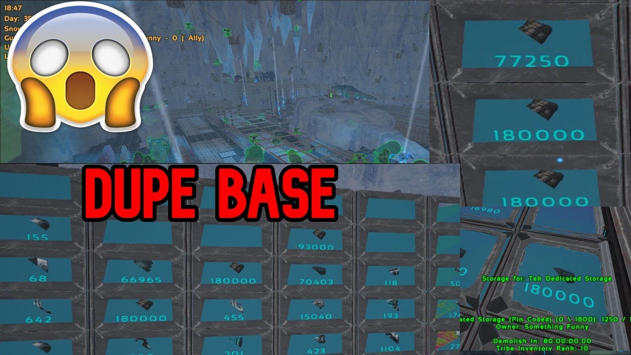THE END OF N1S #2 | WIPE ICE CAVE DUPE LOOOOOOT | Ark Official PVP 🍭