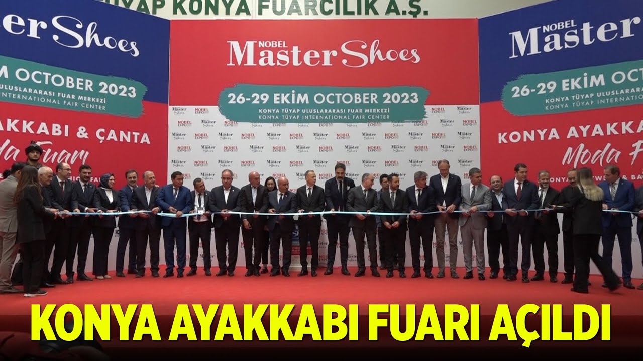 KONYA AYAKKABI FUARI AÇILDI / Konya
