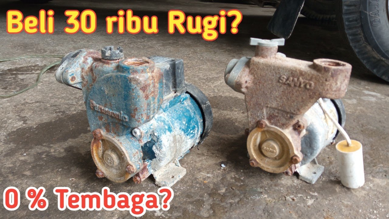 ZONK SEMUA! Masih kah ada Untungnya? | Nilai rosok pompa air.