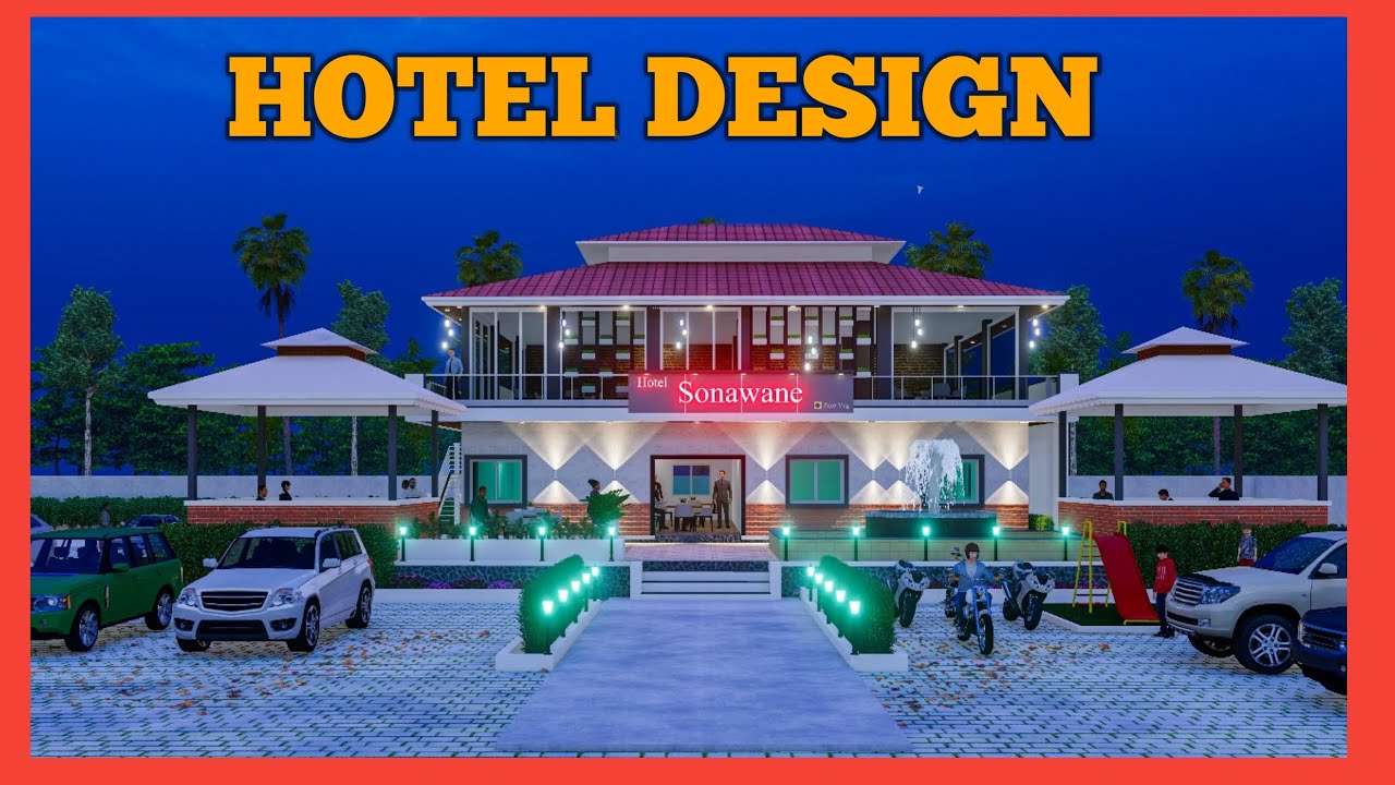Hotel Design | Restaurant Design | Walkthrough | Lumion Render | Interior | Landscape Design