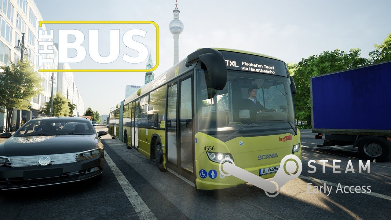 🚌 THE BUS: Das typisch deutsche Wetter zum Airport Tegel | TXL | BUS SIMULATOR 2021 🚌