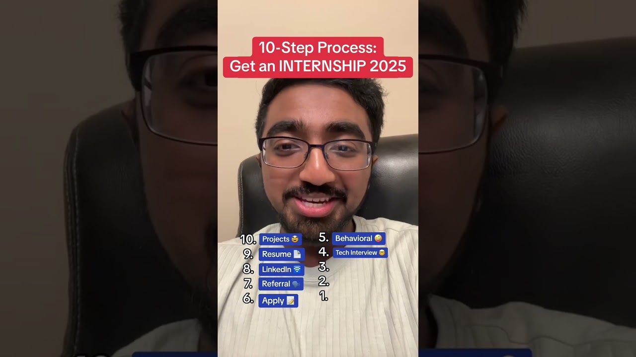 How to get a HIGH-PAYING internship Summer 2025
