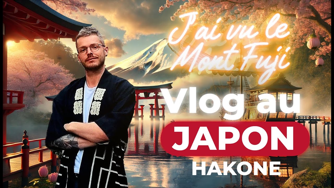 HAKONE & MONT FUJI : Vlog au Japon dans un panorama de rêve – Épisode 4