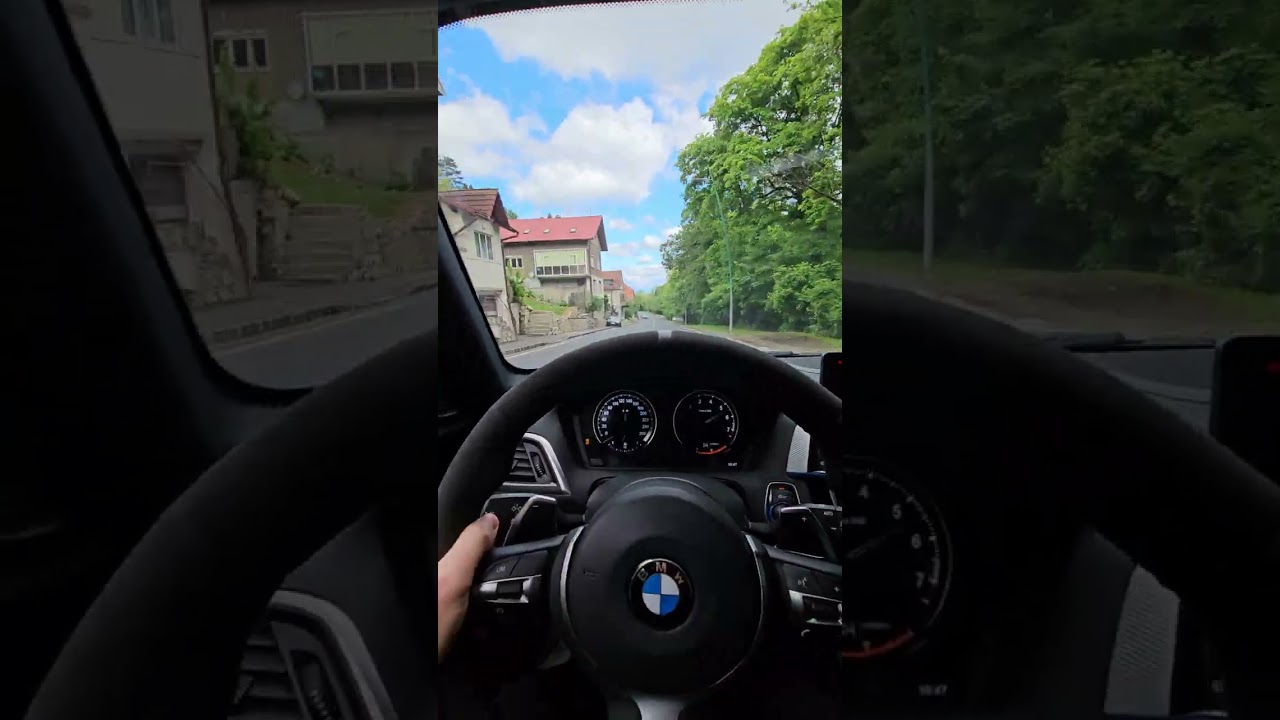 BMW 125i B48 POV exhaust pull