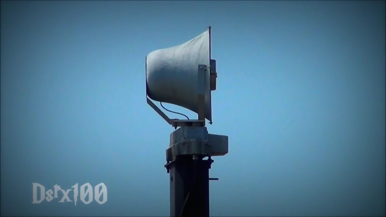 Whelen Hornet, Full Attack/Wail: Paoli, Indiana (Orange Co. Tornado Siren Test, HD)