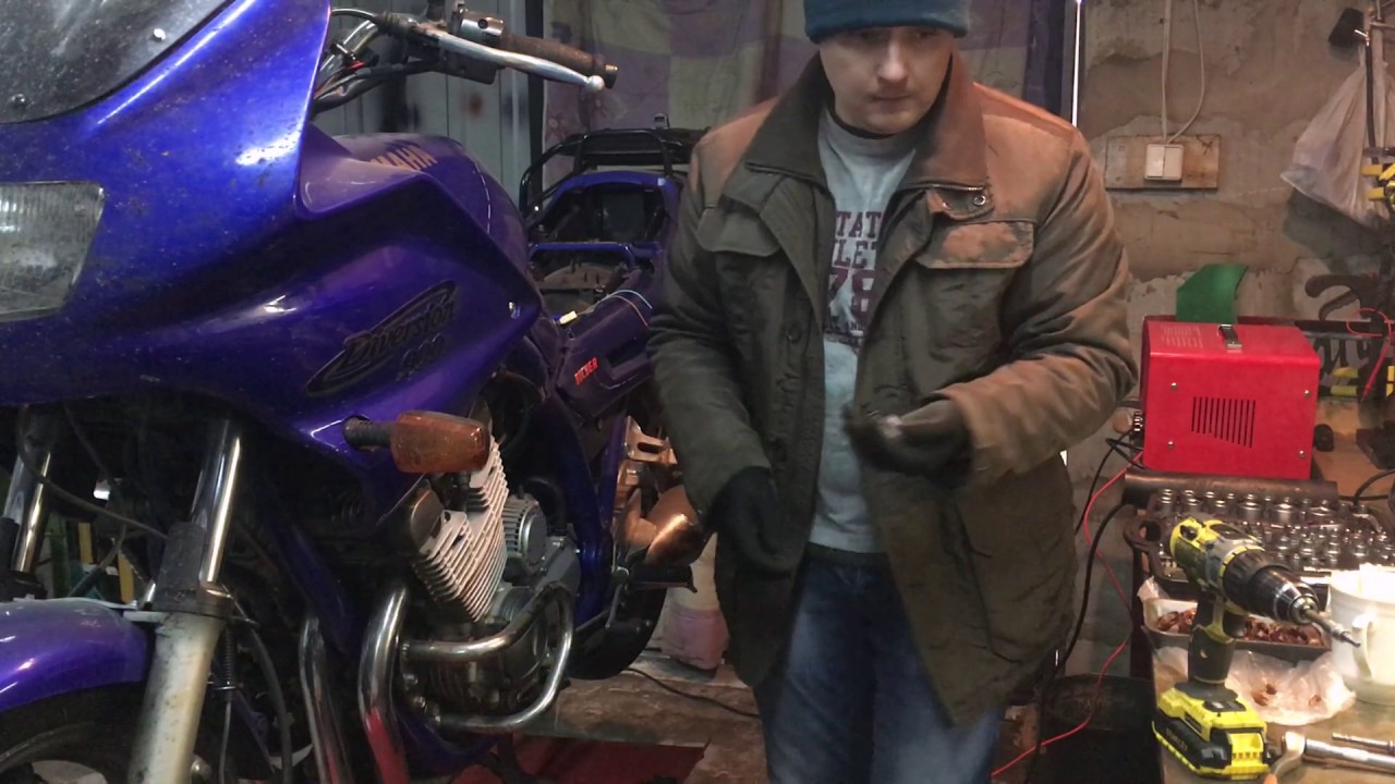 Yamaha XJ900S Diversion season preparation 1