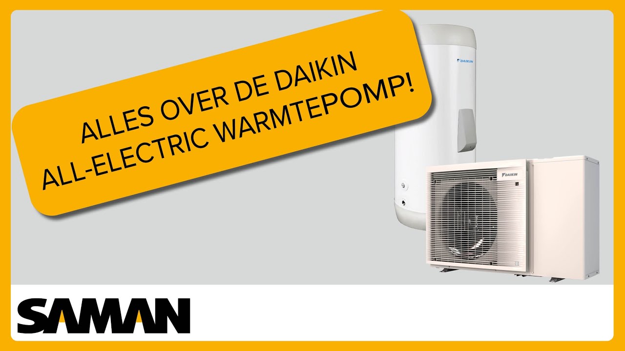 Alles over de Daikin all-electric warmtepomp!