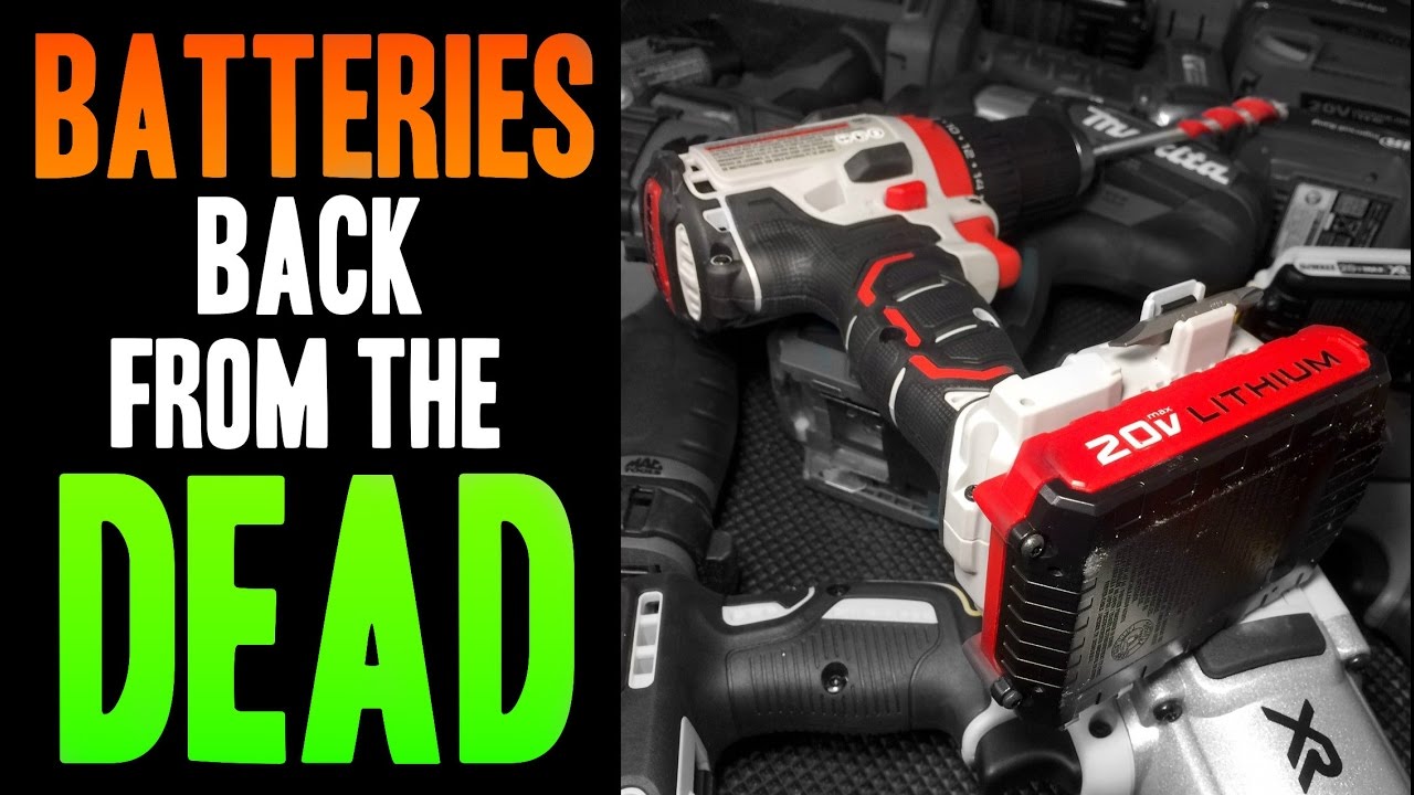 Back from the DEAD!  Lithium Batteries!