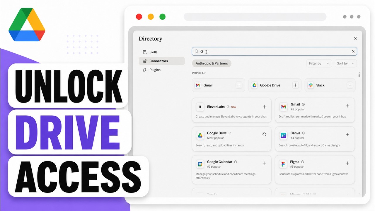 Как подключить Google Drive к Claude AI (доступ к Claude в 2026 году)