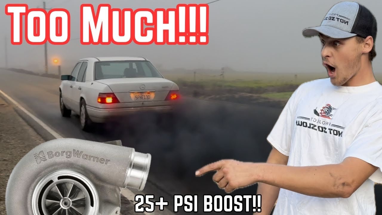 Ball Bearing Vs Journal Bearing Turbo. Maxing Out Your NA OM606? Valve Float Gone!!