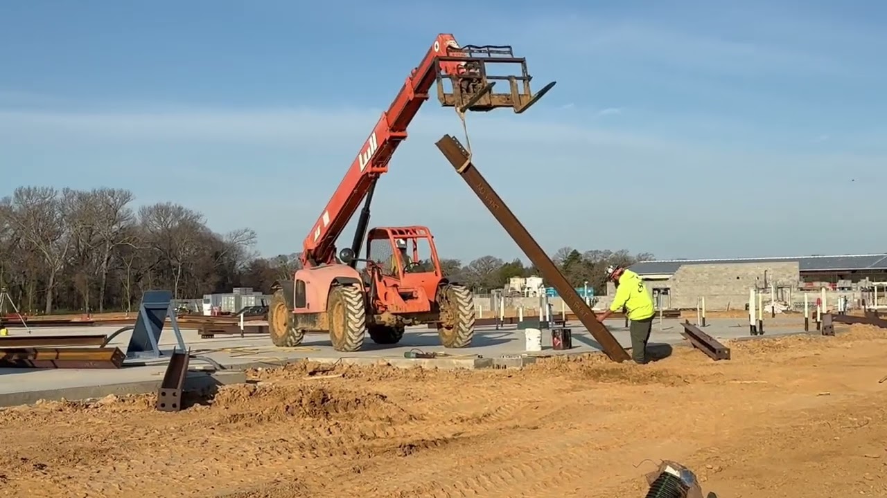Canton ISD Bond Project First Steel at High School Site February 11 2026