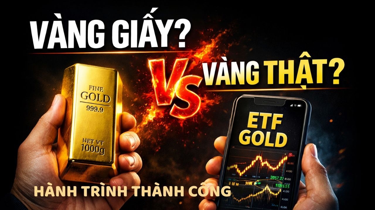 VÀNG GIẤY HAY VÀNG THẬT : NÊN TIN VÀO CÁI NÀO KHI THẾ GIỚI BẤT ỔN?