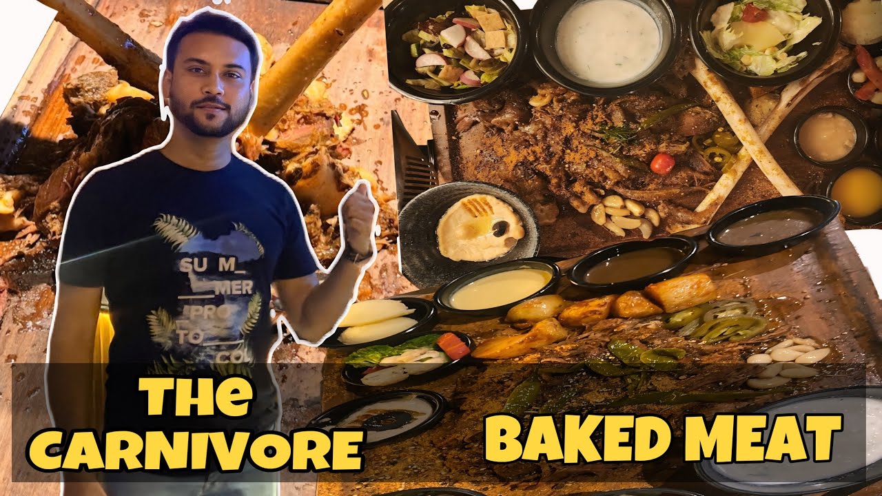 Trying Karachi's Most Amazing Baked Meat| The Carnivore Restaurant Karachi