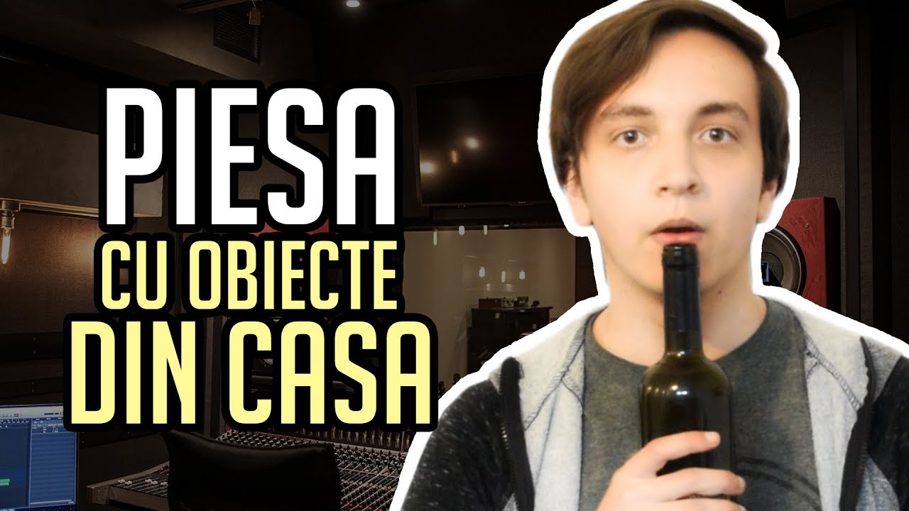 AM FĂCUT O PIESĂ CU LUCRURI DE PRIN CASĂ | Dragos Andrew