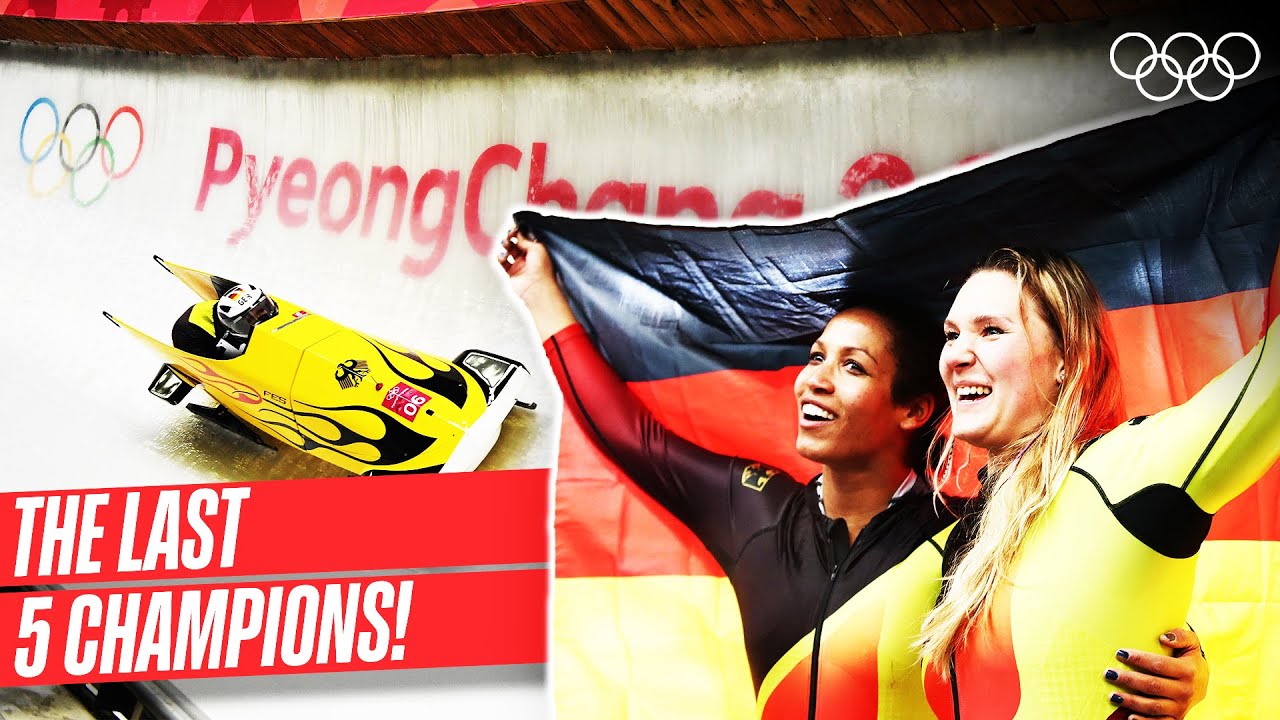 Two - Woman Bobsleigh | Last 5 Champions! 🥇