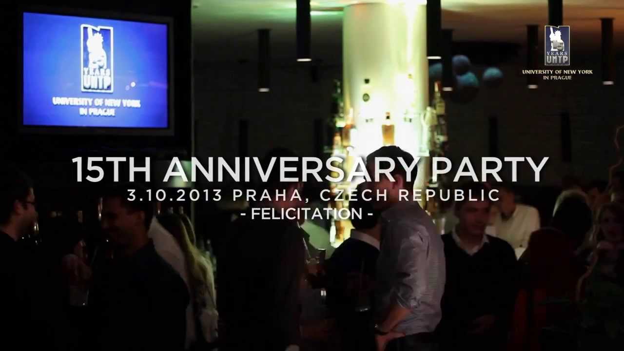 UNYP&acute;s 15th Anniversary Party Felicitations